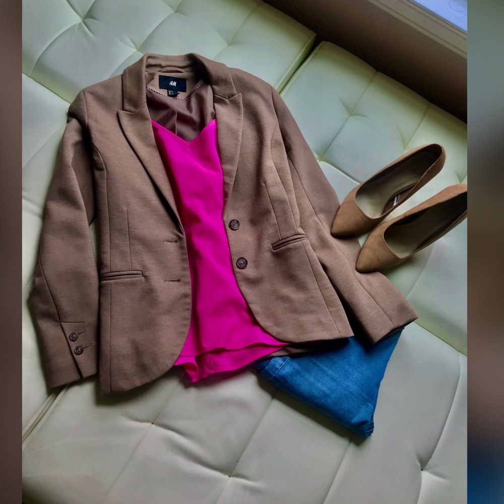 Tan blazer